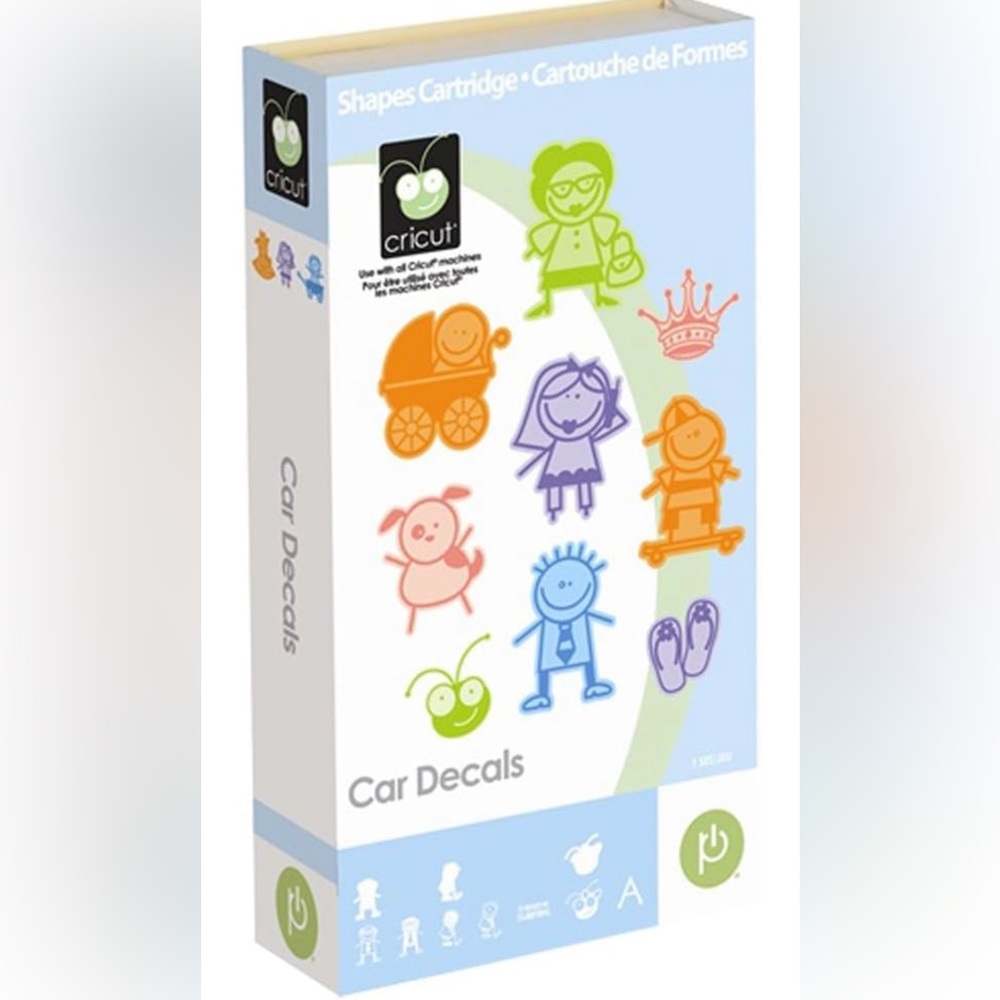 Cricut CAR DECALS shapes